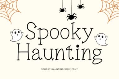 Spooky Haunting by The Magic Bee Studio — Slab Serif Font — thumbnail 1