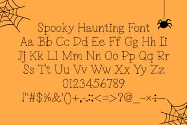 Spooky Haunting by The Magic Bee Studio — Slab Serif Font — thumbnail 6