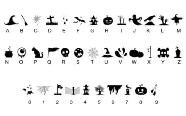 Spooky Night by edywiyonopp — Dingbats Font — thumbnail 2