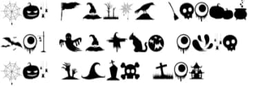 Spooky Night by edywiyonopp — Dingbats Font — thumbnail 5