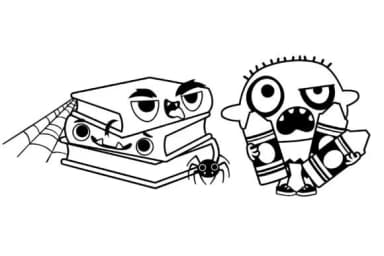 Spooky School Dingbats by Illustration Ink — Dingbats Font — thumbnail 7