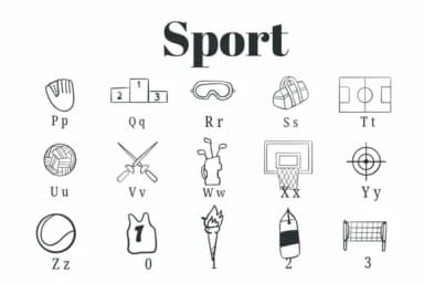Sport by Suphitchaya — Dingbats Font — thumbnail 3