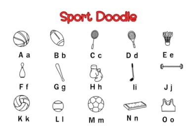 Sport by Nun Sukhwan — Dingbats Font — thumbnail 2
