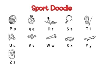 Sport by Nun Sukhwan — Dingbats Font — thumbnail 3