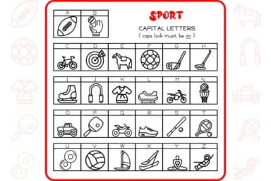 Sport Alphabet by WADLEN — Dingbats Font — thumbnail 2