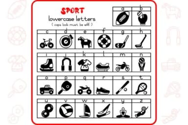 Sport Alphabet by WADLEN — Dingbats Font — thumbnail 3