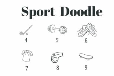 Sport Doodle by Suphitchaya — Dingbats Font — thumbnail 4
