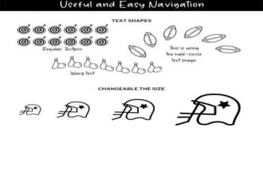 Sport Doodle by digitalplannerland — Dingbats Font — thumbnail 4