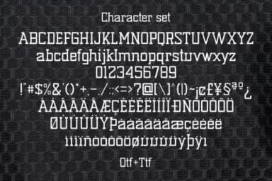 Sport Machine by Eystore — Slab Serif Font — thumbnail 7