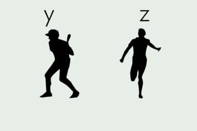 Sport Poses Silhouettes by Minimalistartstudio — Dingbats Font — thumbnail 7