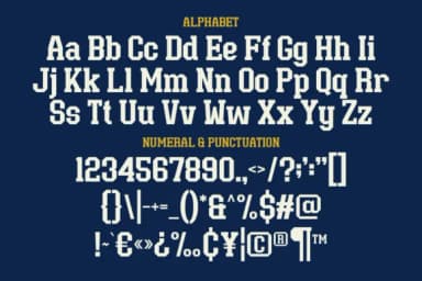 Sporte College by Marvadesign — Slab Serif Font — thumbnail 3