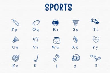 Sports by Sontaya — Dingbats Font — thumbnail 3