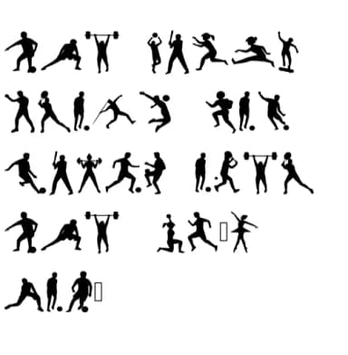 Sports by Happy Bamboo — Dingbats Font — thumbnail 4