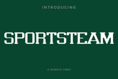 Sportsteam by Pixova Creative — Slab Serif Font — thumbnail 1