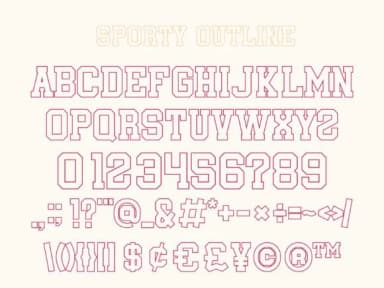 Sporty Varsity by MaxArt — Slab Serif Font — thumbnail 4