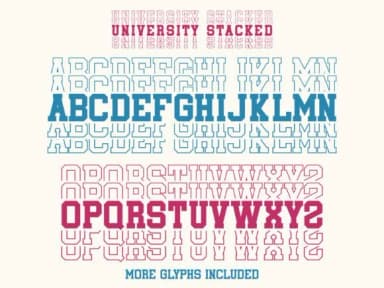 Sporty Varsity by MaxArt — Slab Serif Font — thumbnail 5
