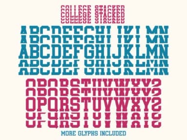 Sporty Varsity by MaxArt — Slab Serif Font — thumbnail 6