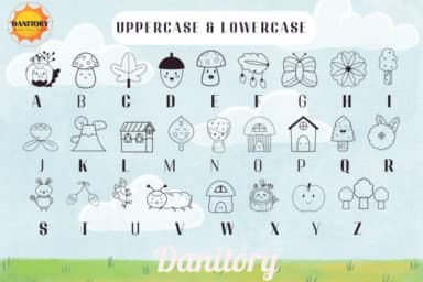 Spring by danita.kukkai — Dingbats Font — thumbnail 2