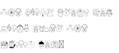 Spring by danita.kukkai — Dingbats Font — thumbnail 6