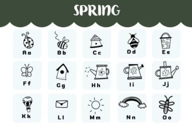 Spring by Natchuta — Dingbats Font — thumbnail 2