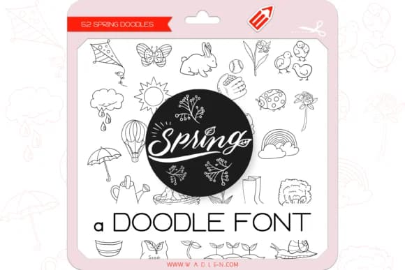 Spring by WADLEN — Dingbats Font
