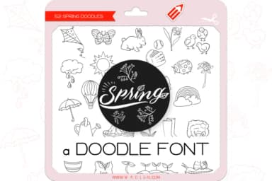 Spring by WADLEN — Dingbats Font — thumbnail 1
