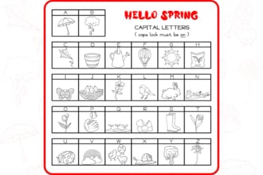 Spring by WADLEN — Dingbats Font — thumbnail 2