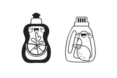 Spring Cleaning Dingbats by Illustration Ink — Dingbats Font — thumbnail 3