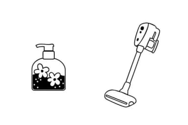 Spring Cleaning Dingbats by Illustration Ink — Dingbats Font — thumbnail 5