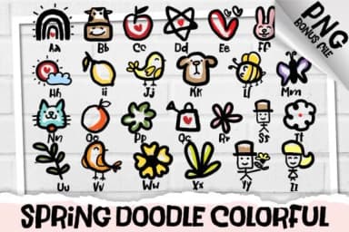 Spring Doodle by Nobu Collections — Dingbats Font — thumbnail 2