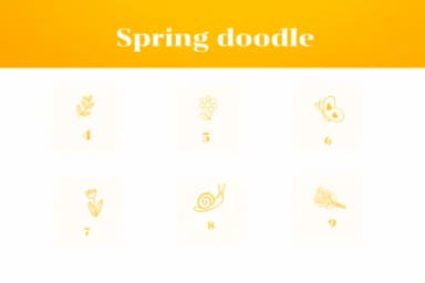 Spring Doodle by Apiwat Type — Dingbats Font — thumbnail 4