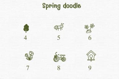 Spring Doodle by Sontaya — Dingbats Font — thumbnail 4