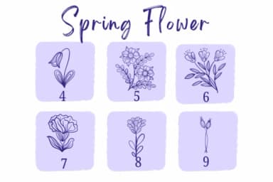 Spring Flower by Suphitchaya — Dingbats Font — thumbnail 4