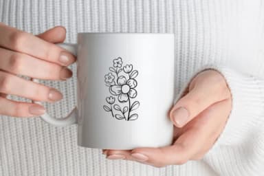 Spring Flowers by Sirinart — Dingbats Font — thumbnail 6