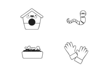 Spring Gardening Dingbats by Illustration Ink — Dingbats Font — thumbnail 6