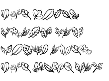 Spring Leave Doodle by Chonada — Dingbats Font — thumbnail 8