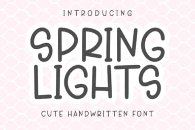 Spring Lights by CraftedType Studio — Slab Serif Font — thumbnail 1