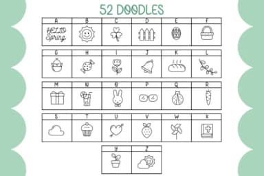 Spring Parade by IngingDigitalArt — Dingbats Font — thumbnail 2