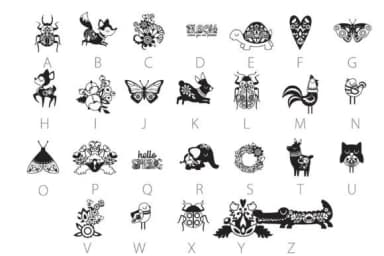 Spring Rhapsody Dingbats by Illustration Ink — Dingbats Font — thumbnail 3