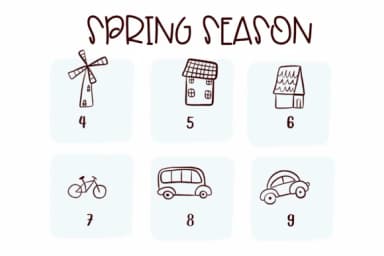 Spring Season by Sirinart — Dingbats Font — thumbnail 4