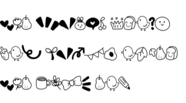 Springcute by Sirinart — Dingbats Font — thumbnail 8