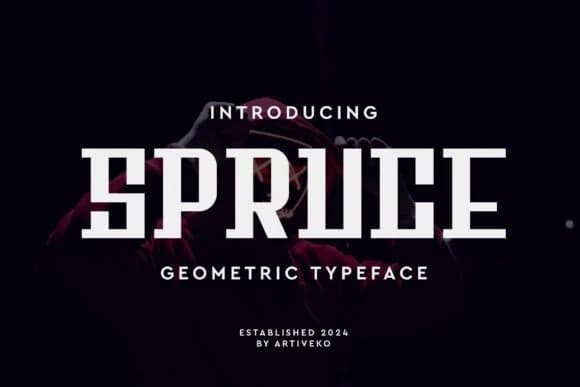 Spruce by Artiveko — Slab Serif Font