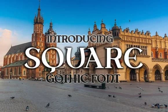 Square by vladimirnikolic — Slab Serif Font