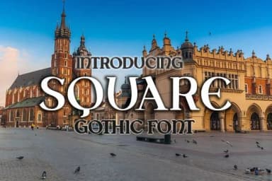 Square by vladimirnikolic — Slab Serif Font — thumbnail 1