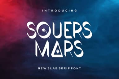Squersmars by riotama85 — Slab Serif Font — thumbnail 1