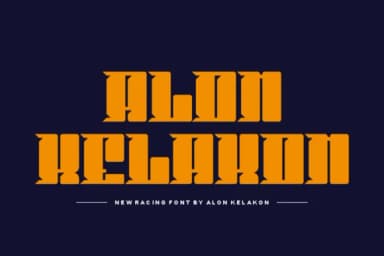 Squid Racing by alonkelakon — Slab Serif Font — thumbnail 3