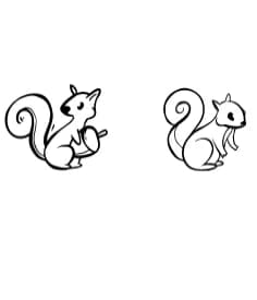 Squirrel Lover by onoborgol — Dingbats Font — thumbnail 6