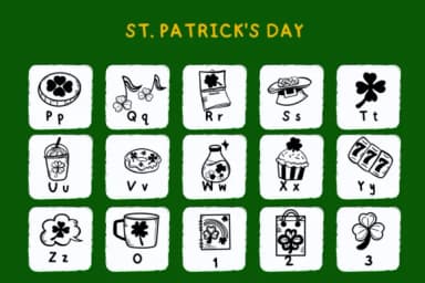 St Patrick Day by Bee piyanuch — Dingbats Font — thumbnail 3