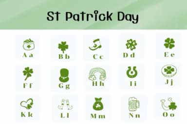 St Patrick Day by Ketsarin — Dingbats Font — thumbnail 2