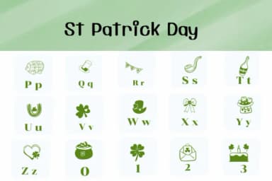 St Patrick Day by Ketsarin — Dingbats Font — thumbnail 3